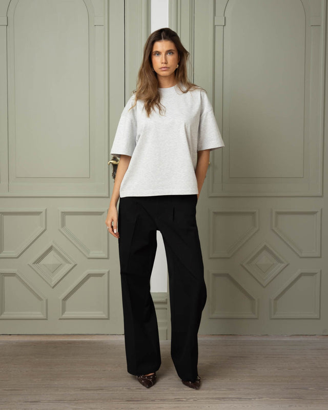 Blank T-shirt Grey dame