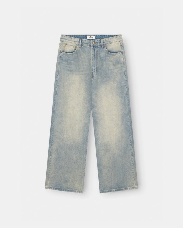 Baggy Denim Jeans Light Blue Vintage Wash | Skagen - clothing.dk