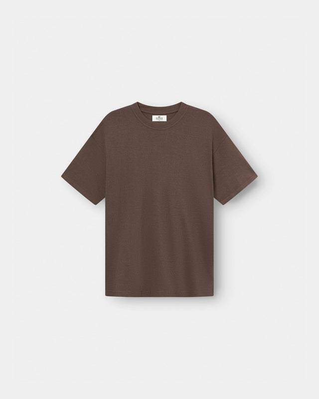 Blank T-shirt Brown | Skagen - clothing.dk