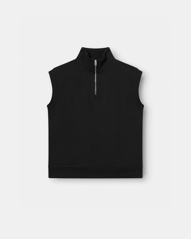 Vest with half zip Sort | Skagen - clothing.dk