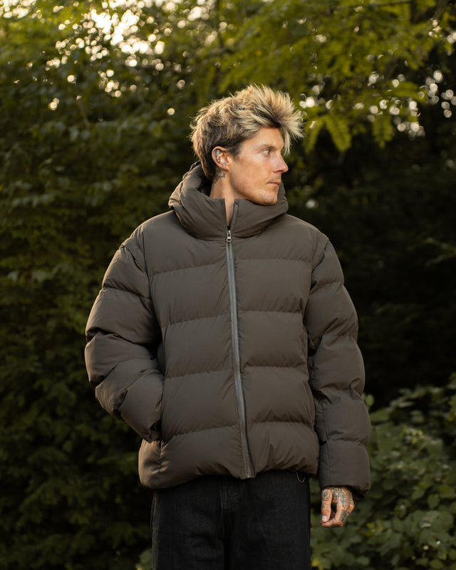 Puffer Jacket Brown