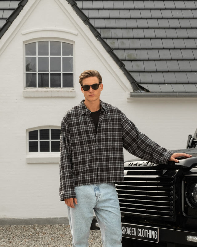 Ternet Flannel Shirt grey
