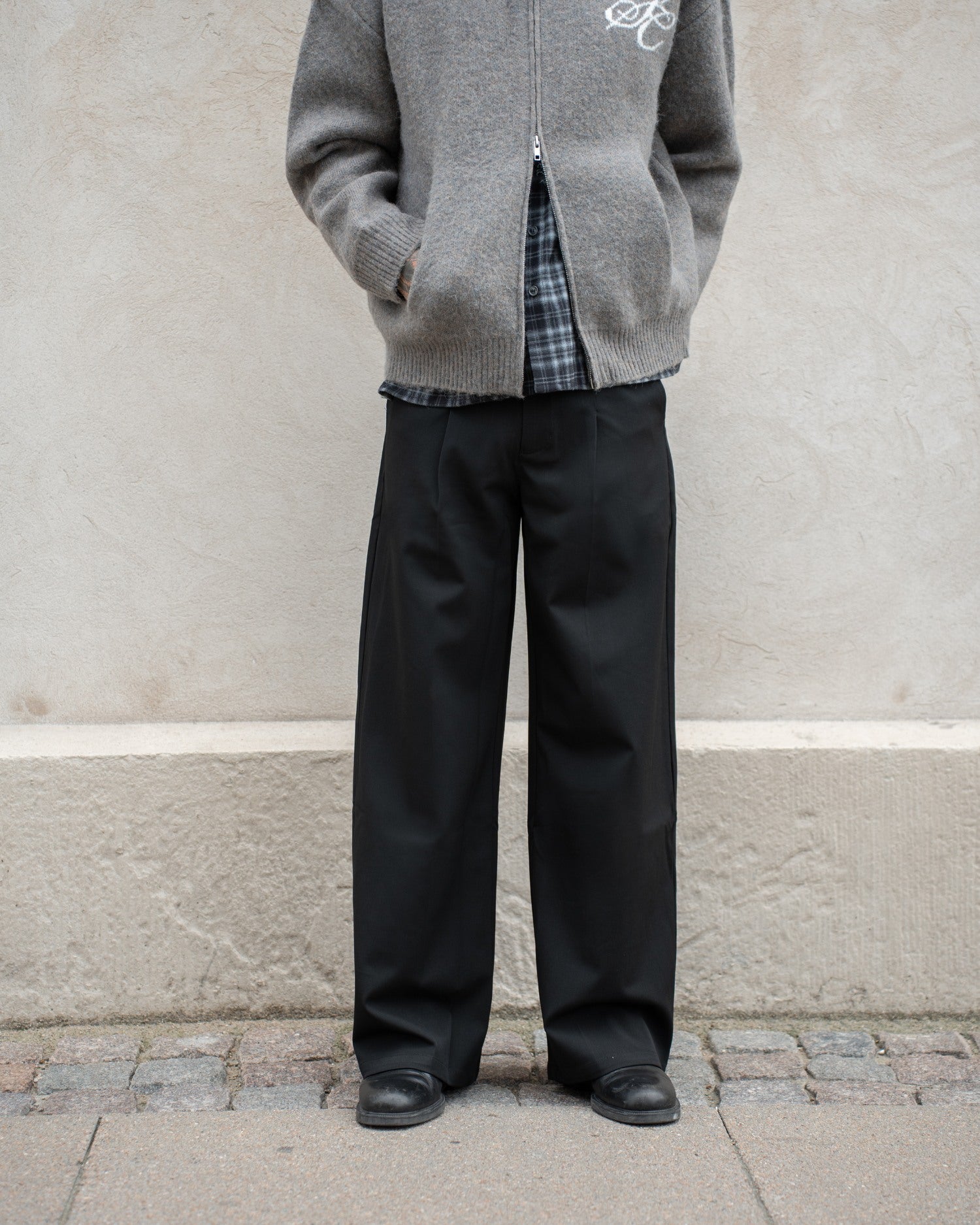 Baggy Suitpants Black