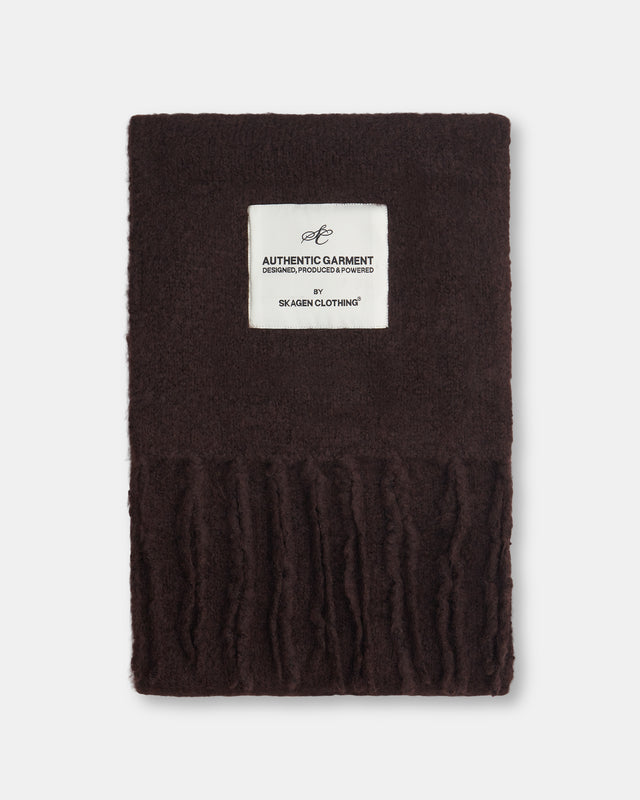 Alpaca Scarf Brown