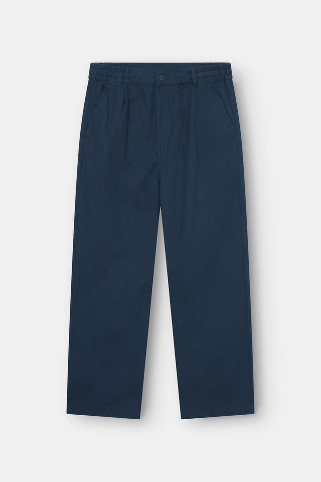 Baggy Hørbukser Navy