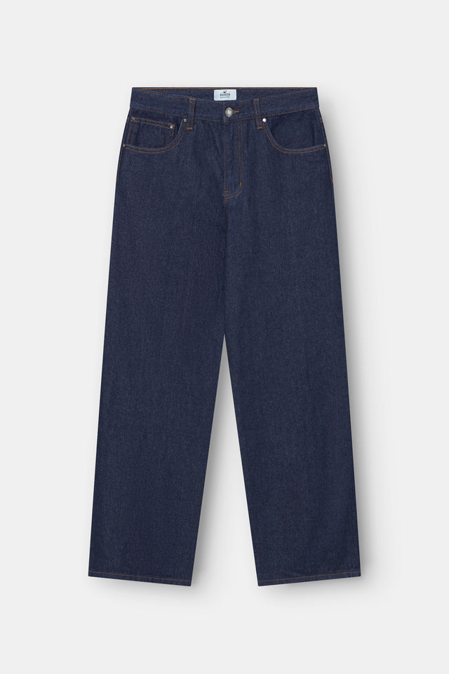 Baggy Denim Jeans Indigo