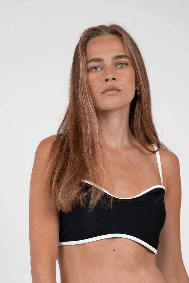 Bikini Top Sort |  Skagen-clothing.dk