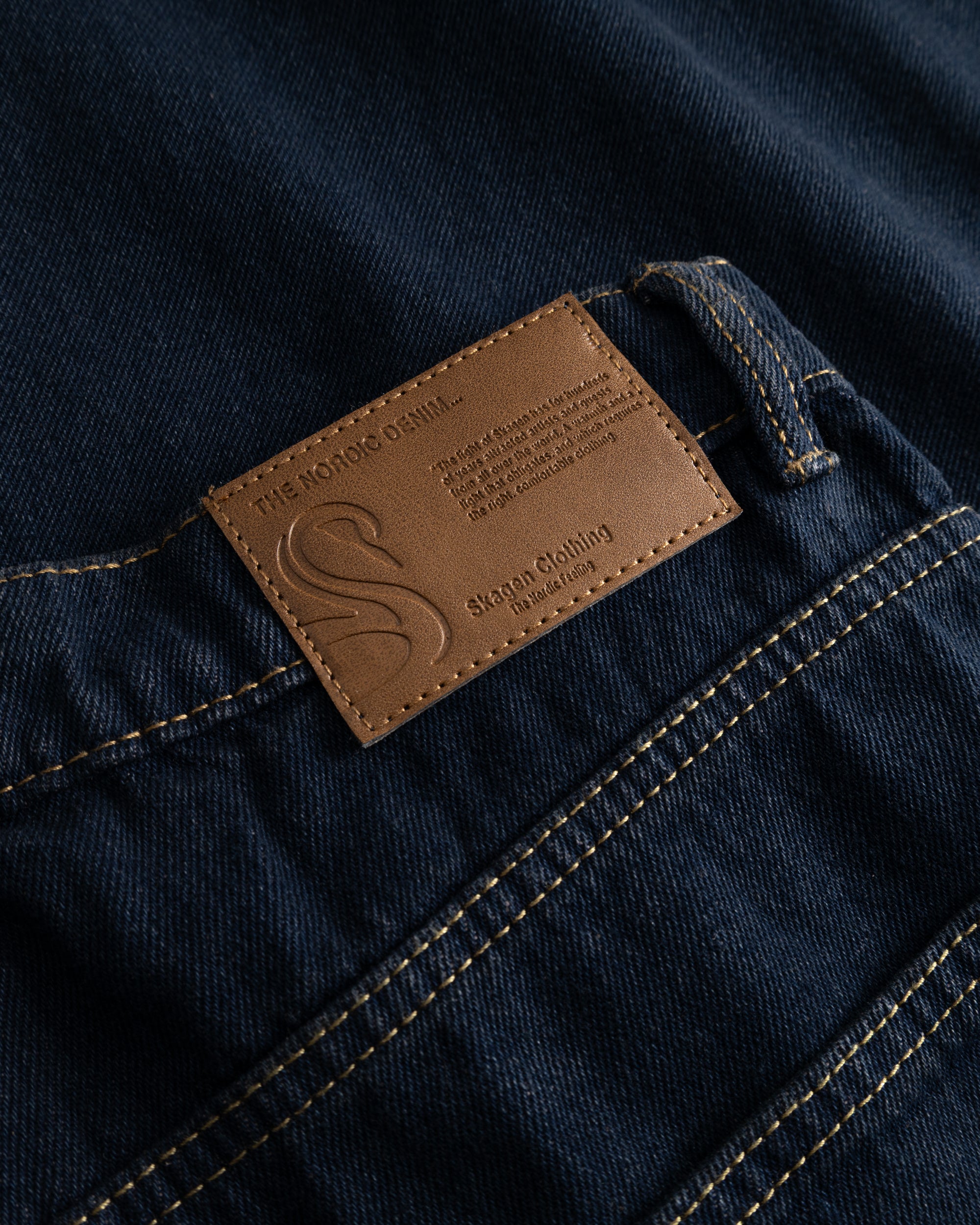 Baggy Denim Jeans Indigo