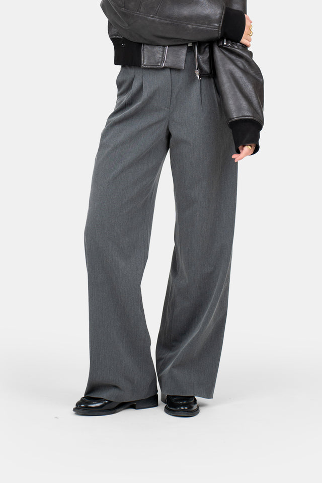 Loose Fit suit pants Grå