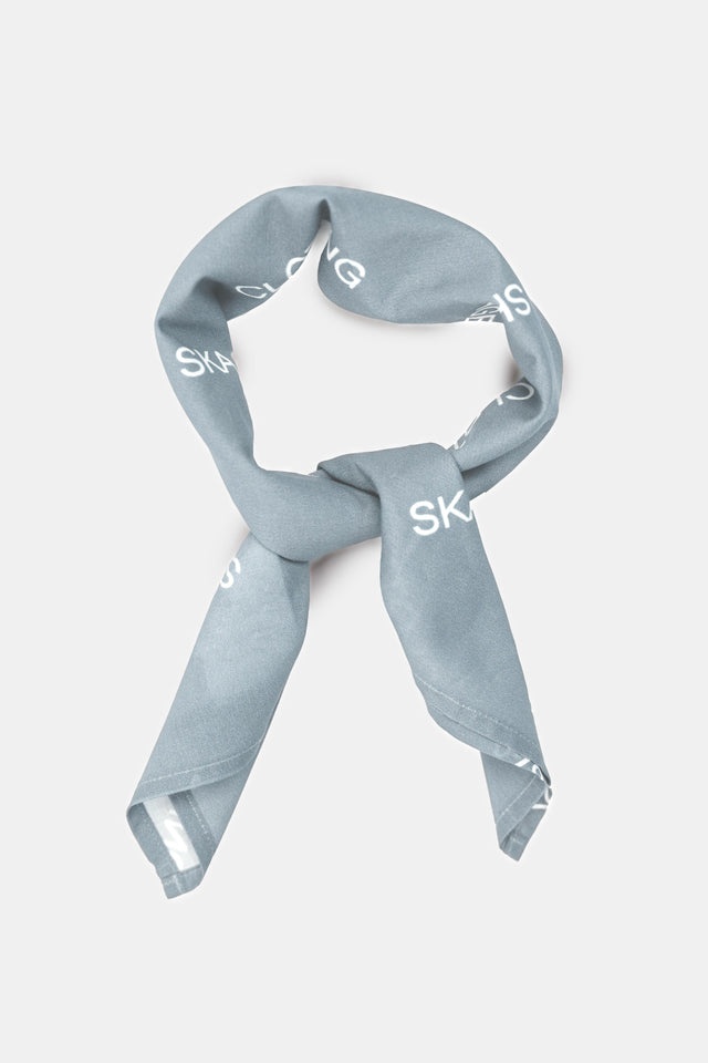 Monogram Bandana Lyseblå |  Skagen-clothing.dk