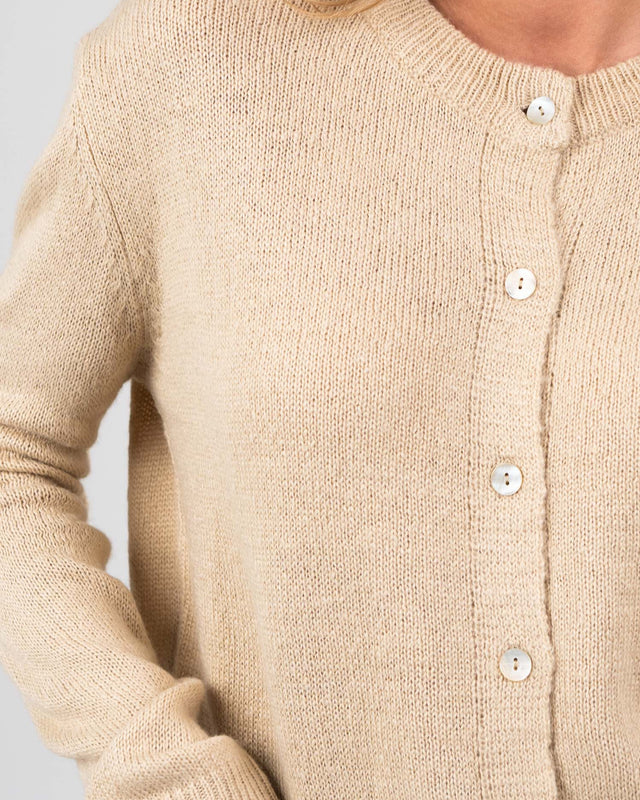 Light Weight Cardigan Beige