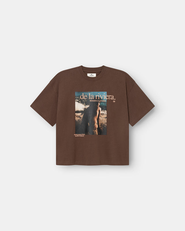 De la Riviera T-shirt Brown
