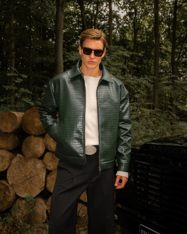 Croc Jacket Green