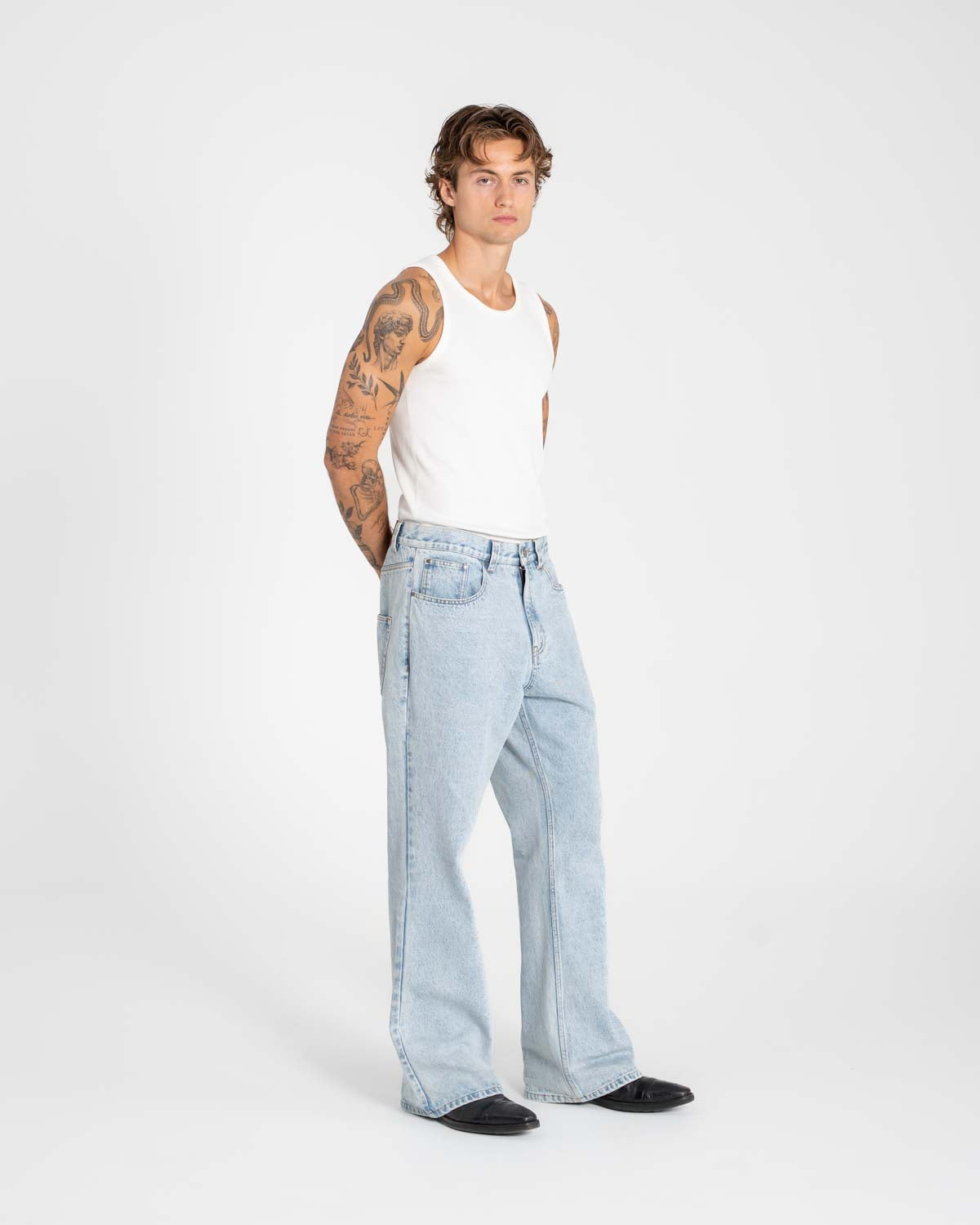 Bootcut Jeans Light Blue
