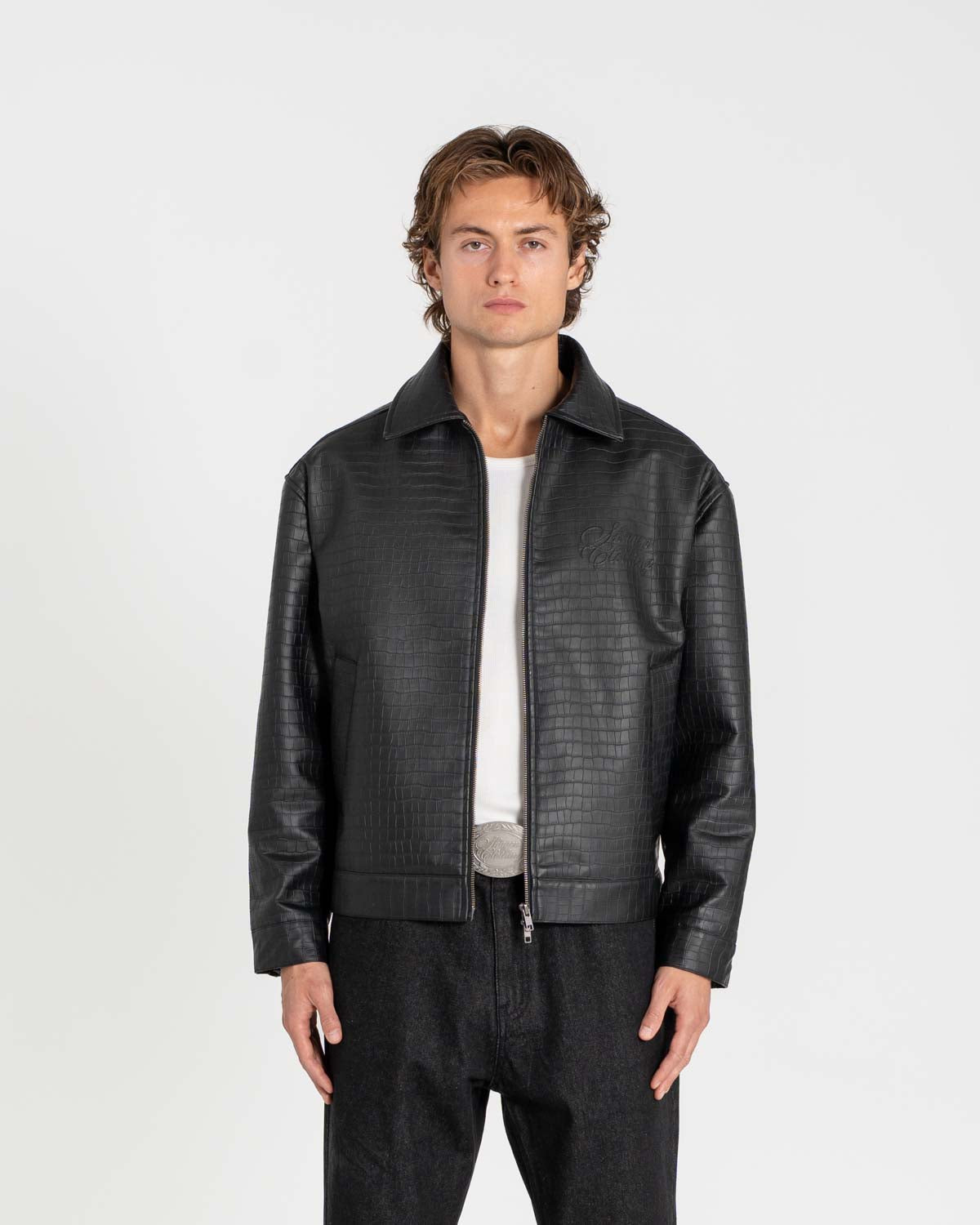 Croc Jacket Black