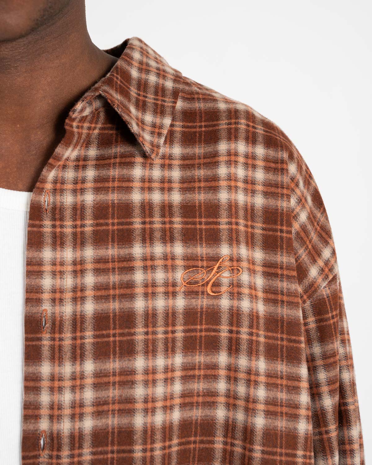 Ternet Flannel shirt bordeaux