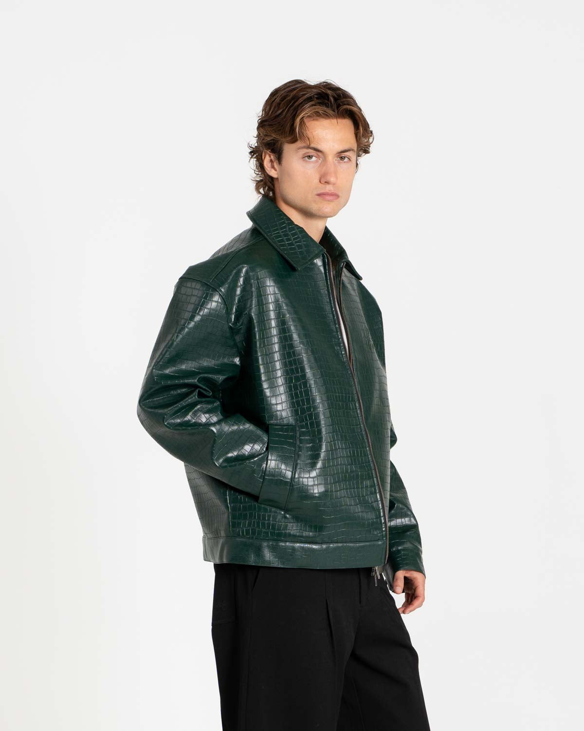 Croc Jacket Green