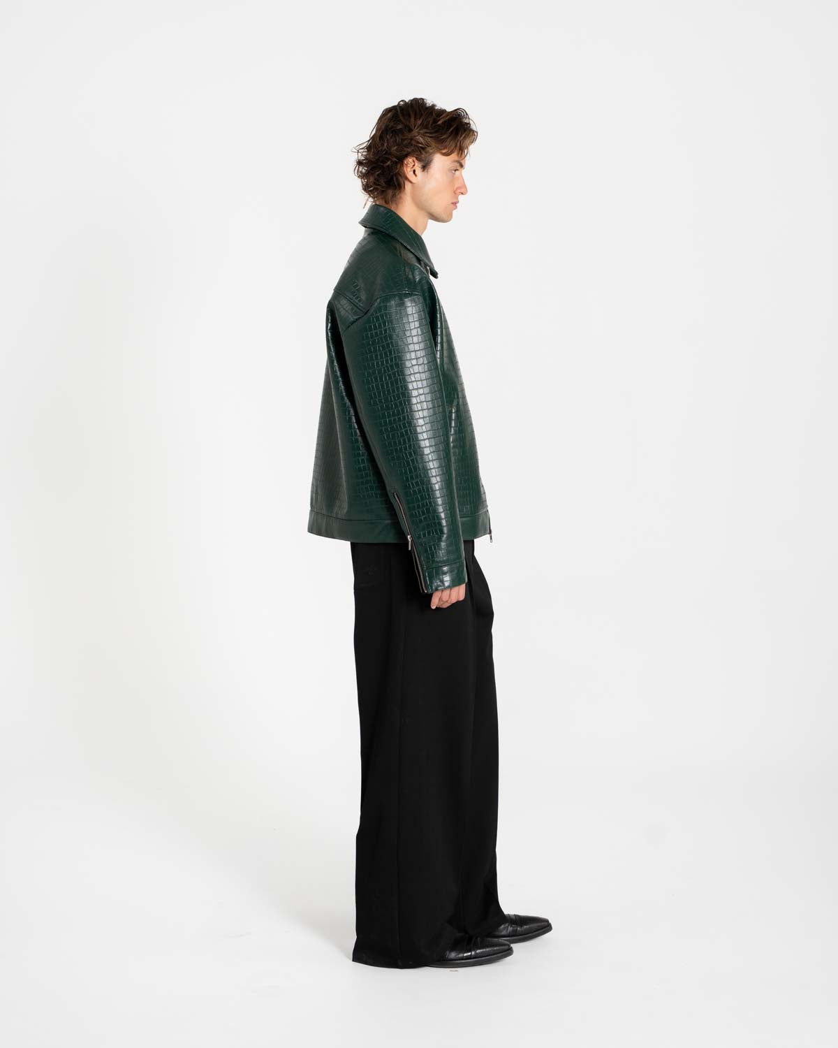 Croc Jacket Green
