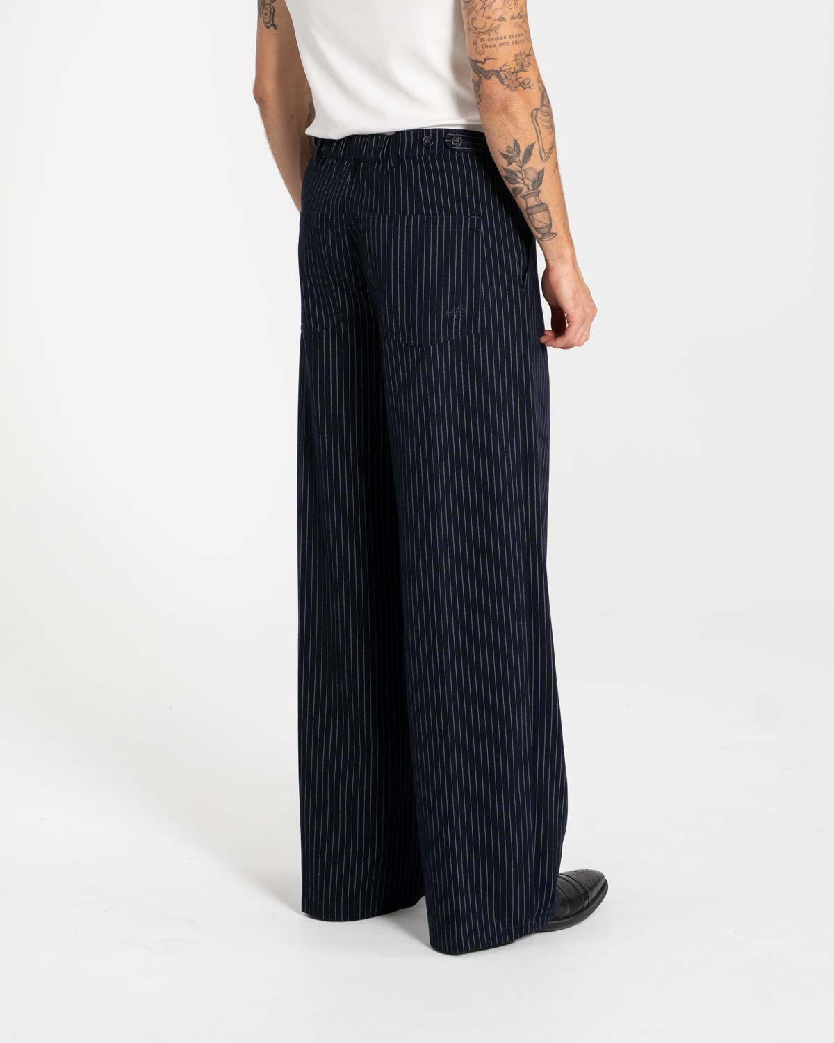 Baggy Suitpants Pinstriped