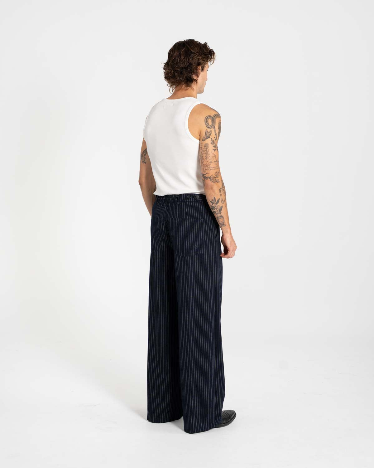 Baggy Suitpants Pinstriped