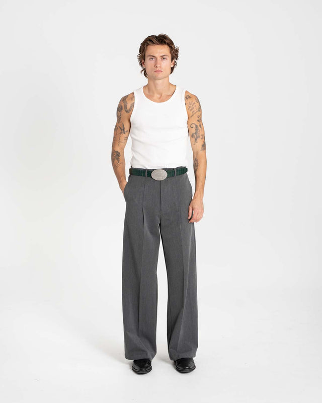 Croc Belt Green