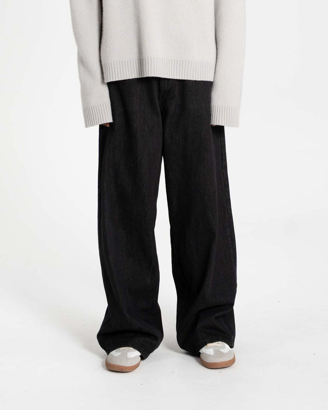 Extra baggy Denim Jeans Black