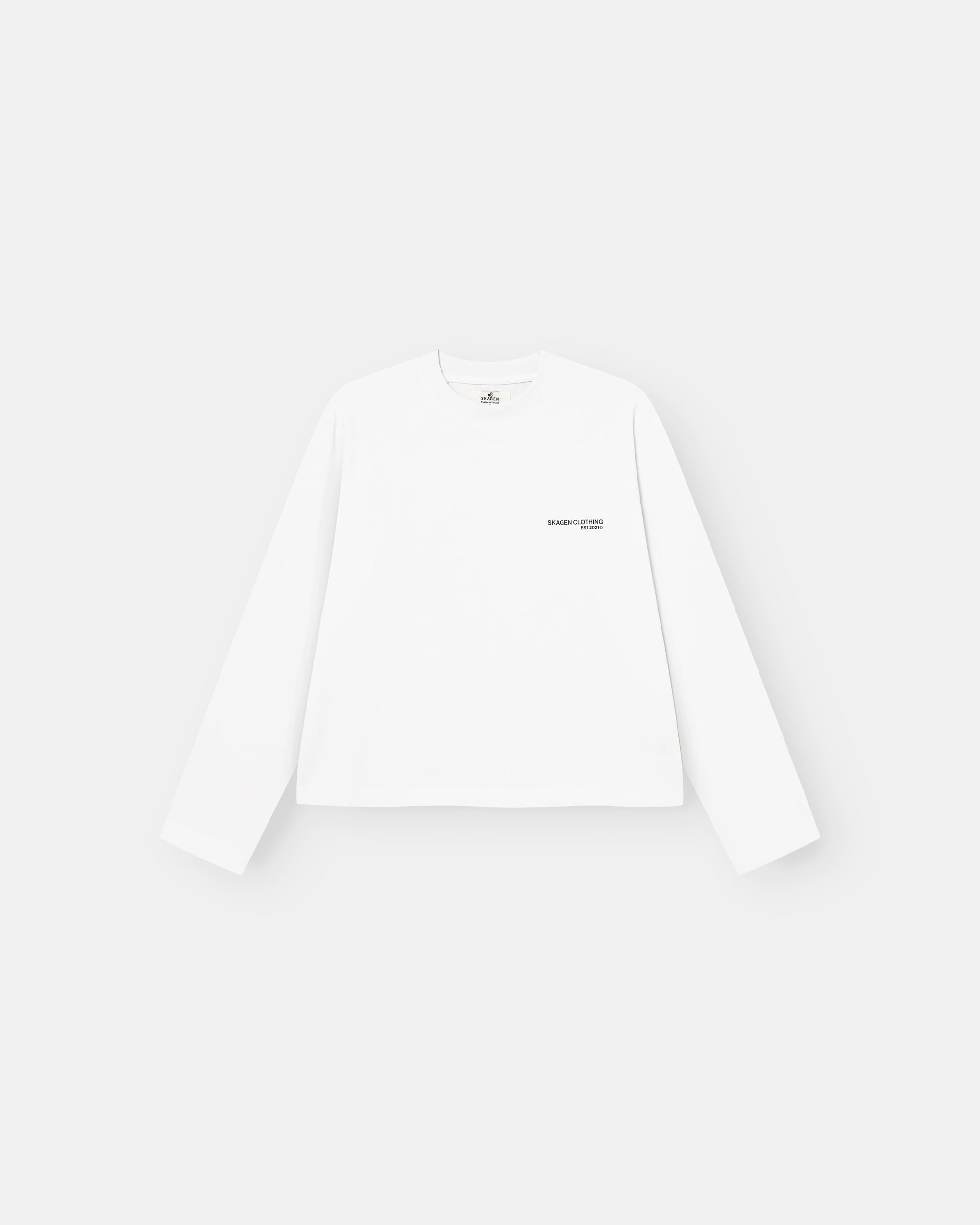 Everyday Essential Raglan Longsleeve White dame