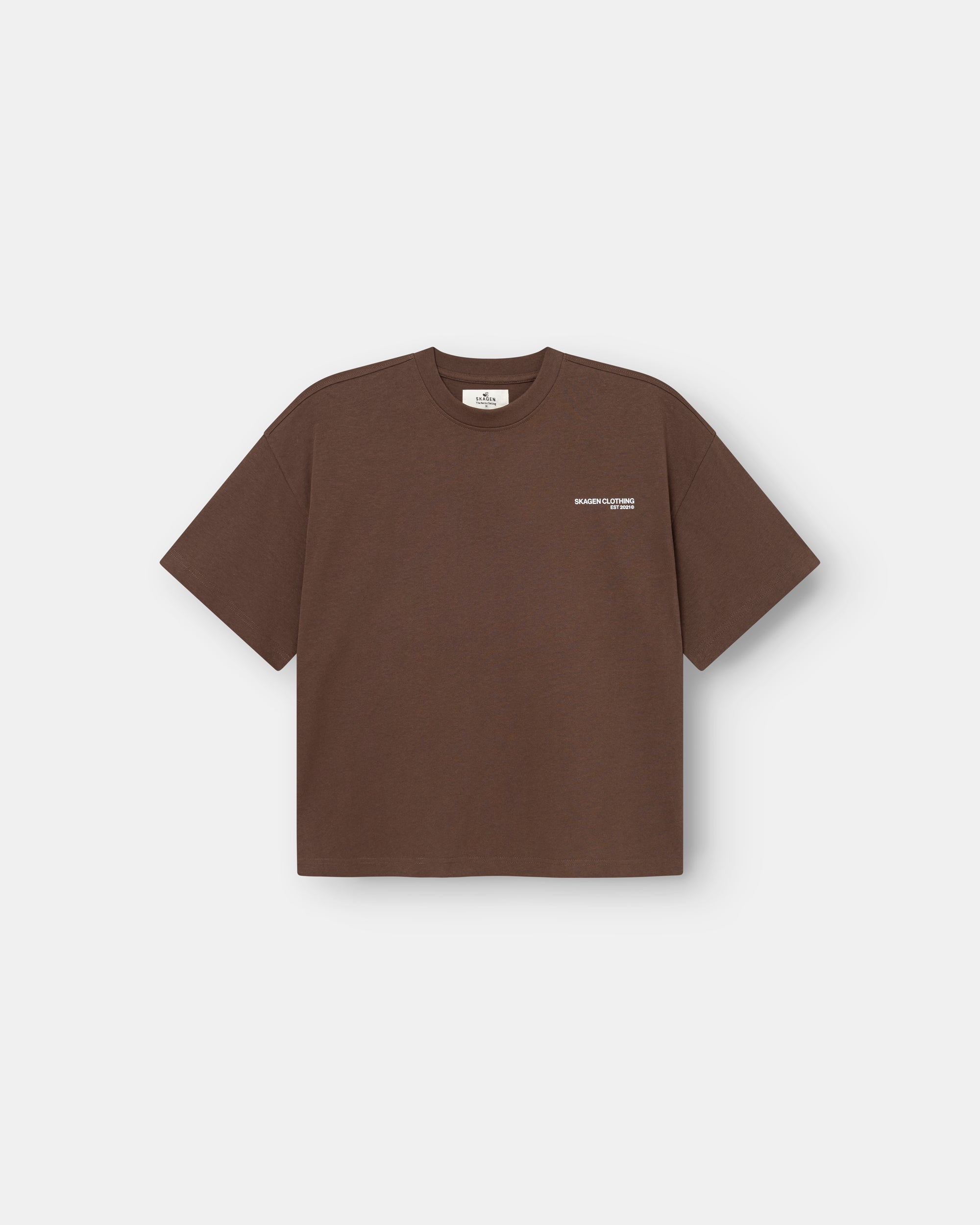 Everyday Essential T-Shirt Brown dame
