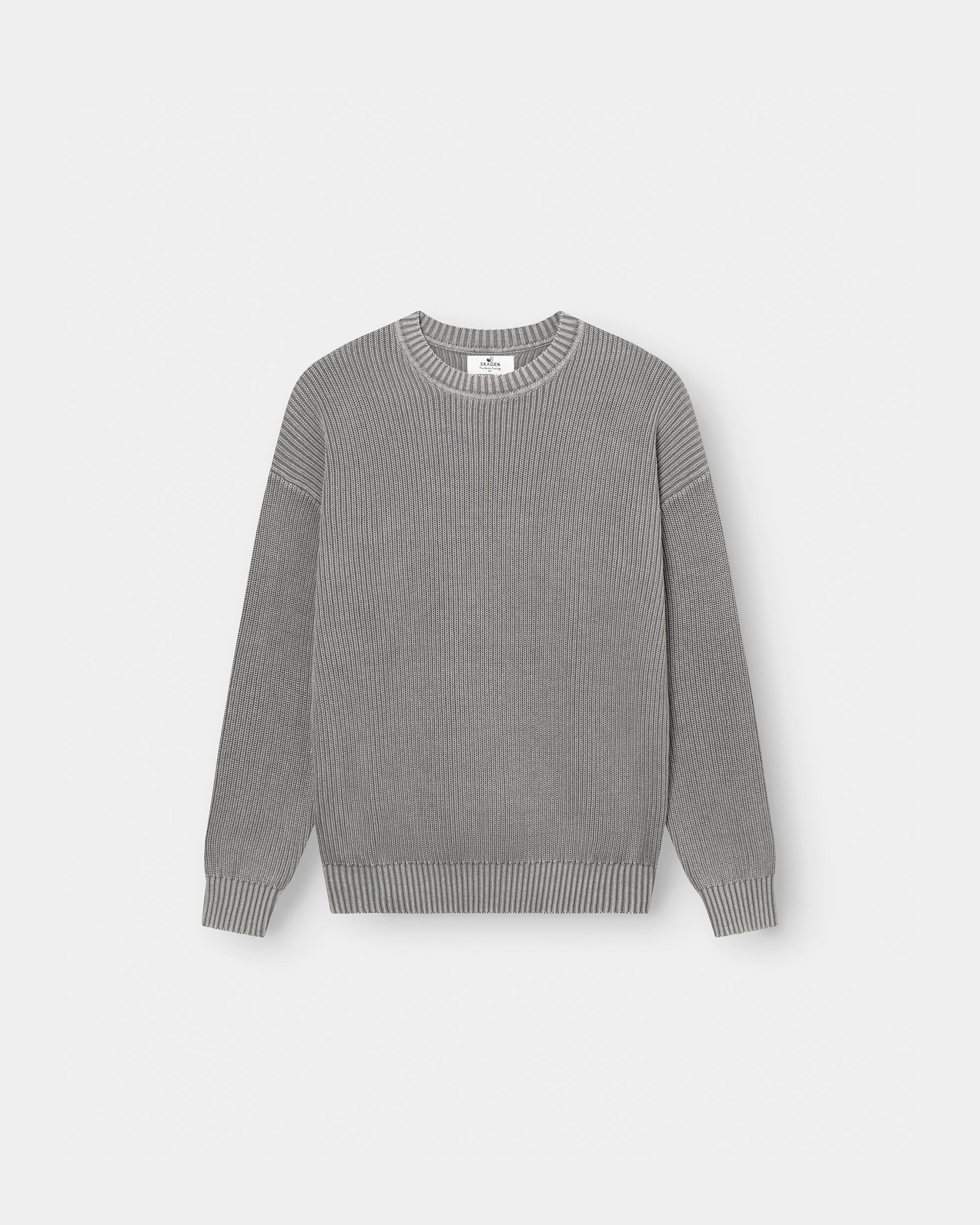 Washed Knit Grey