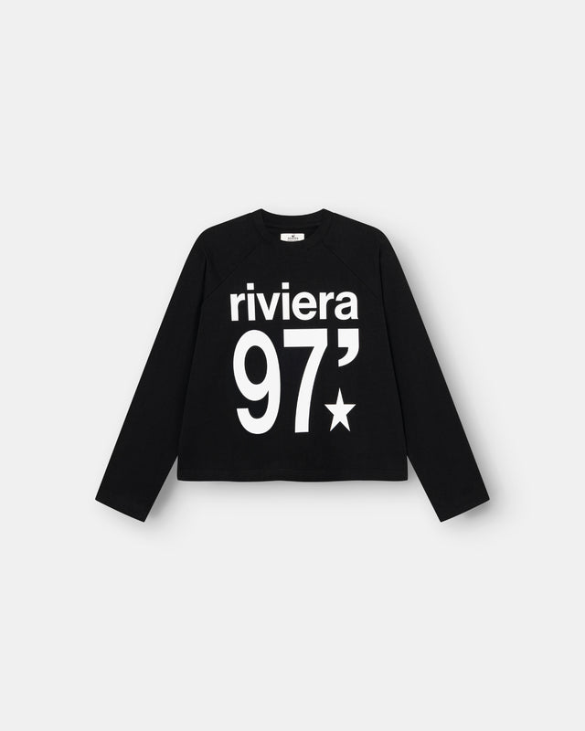 Riviera 97 Raglan Longsleeve Black Dame