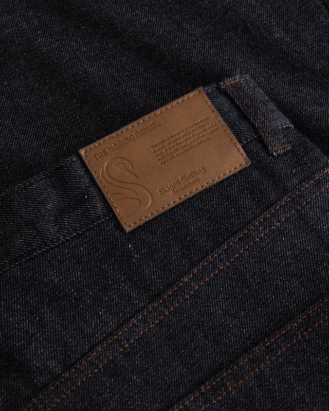 Jorts Darkwash Selvedge dame