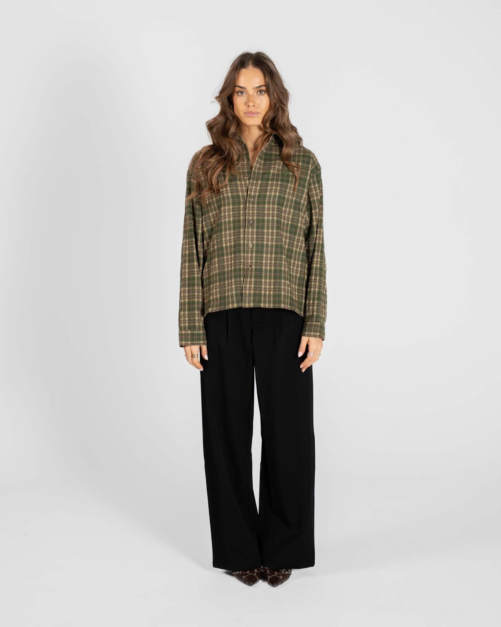 Ternet Flannel shirt Green