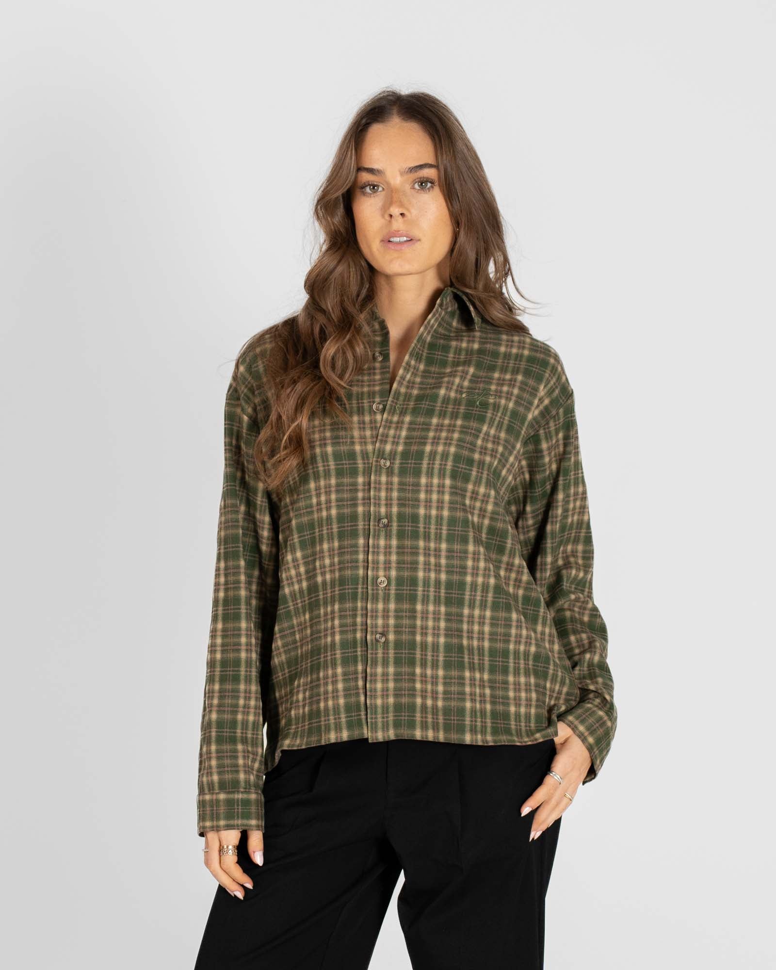 Ternet Flannel shirt Green