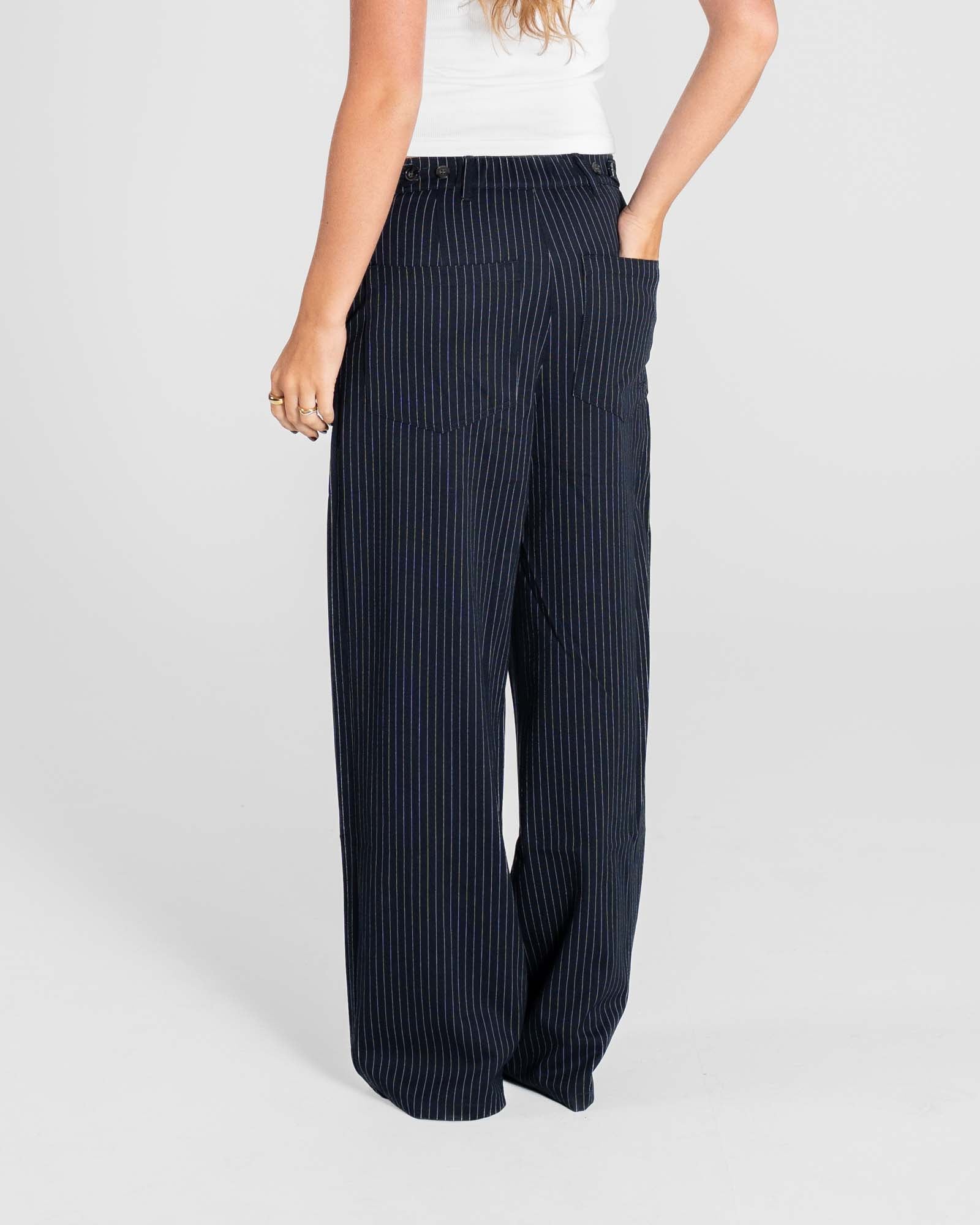 Baggy Suitpants Pinstriped