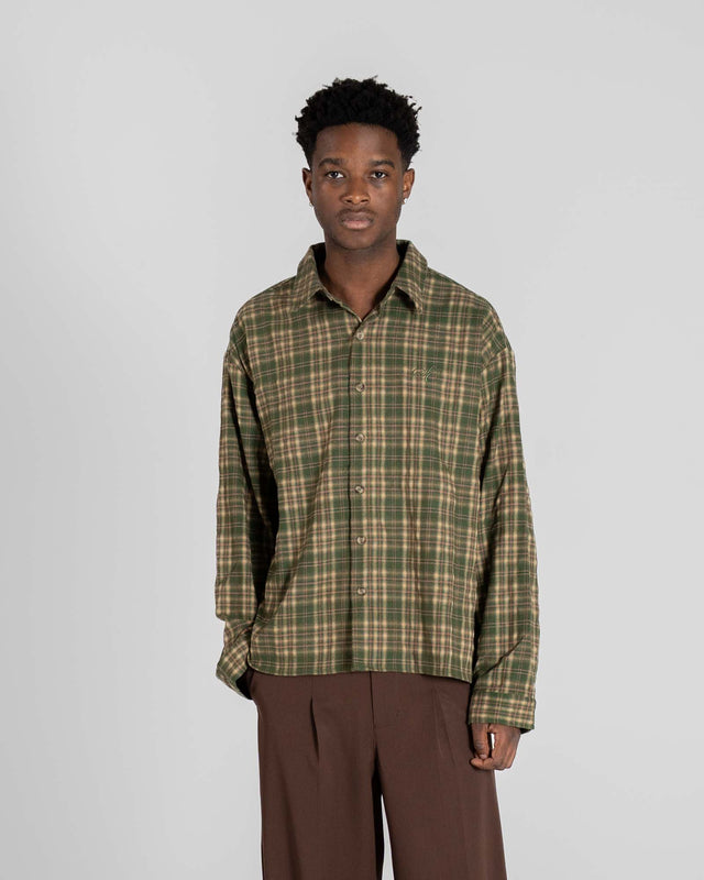 Ternet Flannel shirt Green