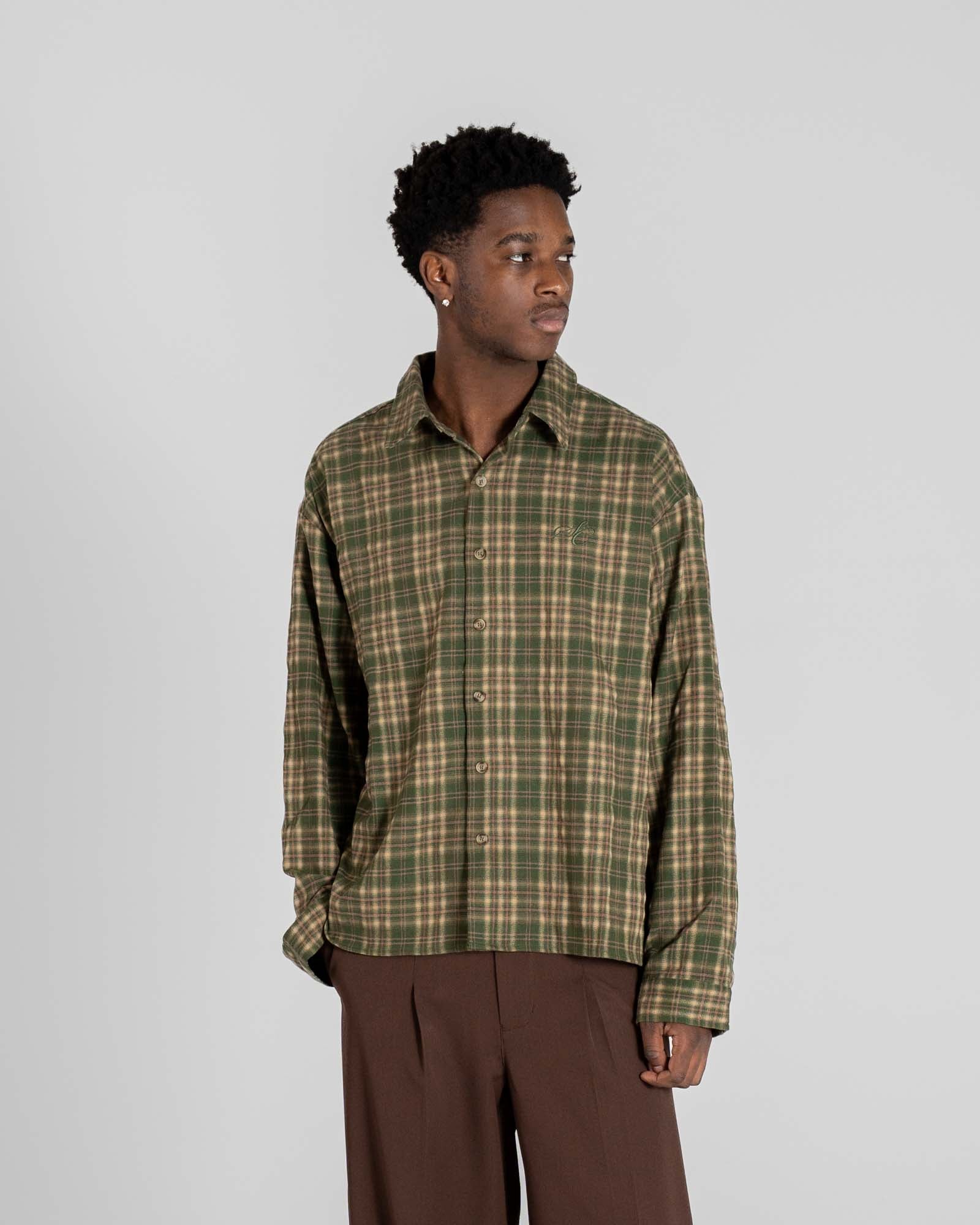 Ternet Flannel shirt Green
