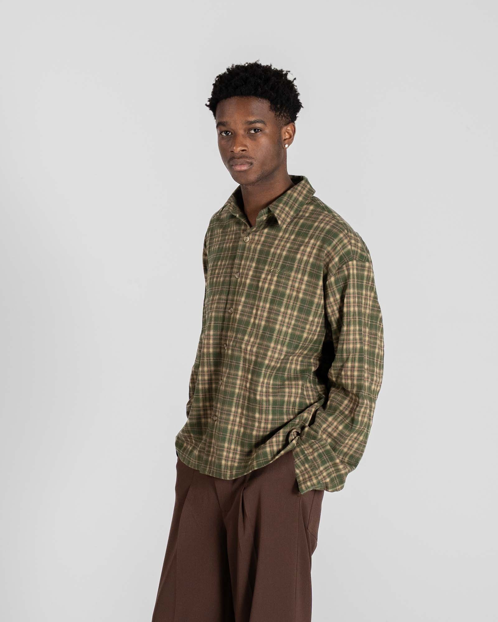 Ternet Flannel shirt Green