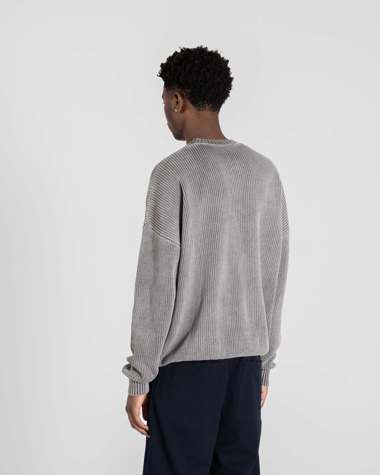 Washed Knit Grey
