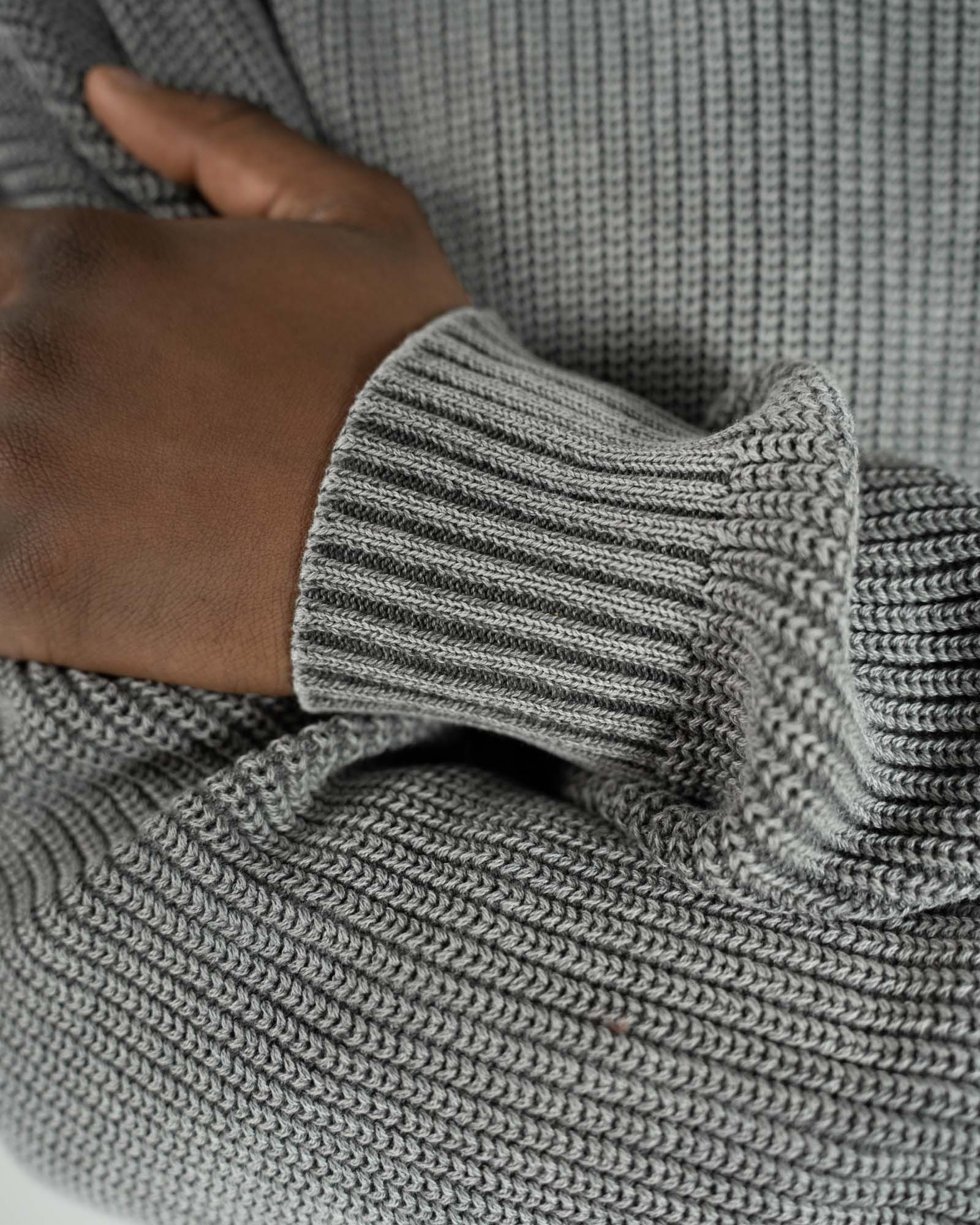 Washed Knit Grey