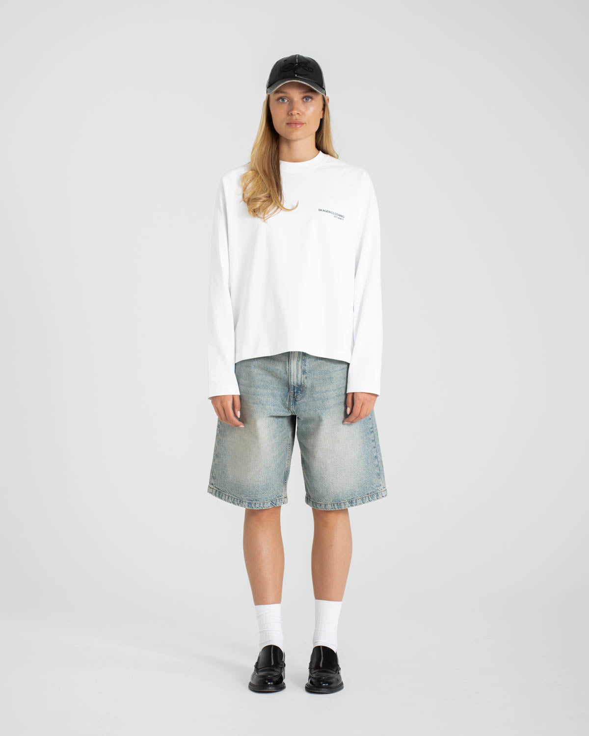 Everyday Essential Raglan Longsleeve White dame