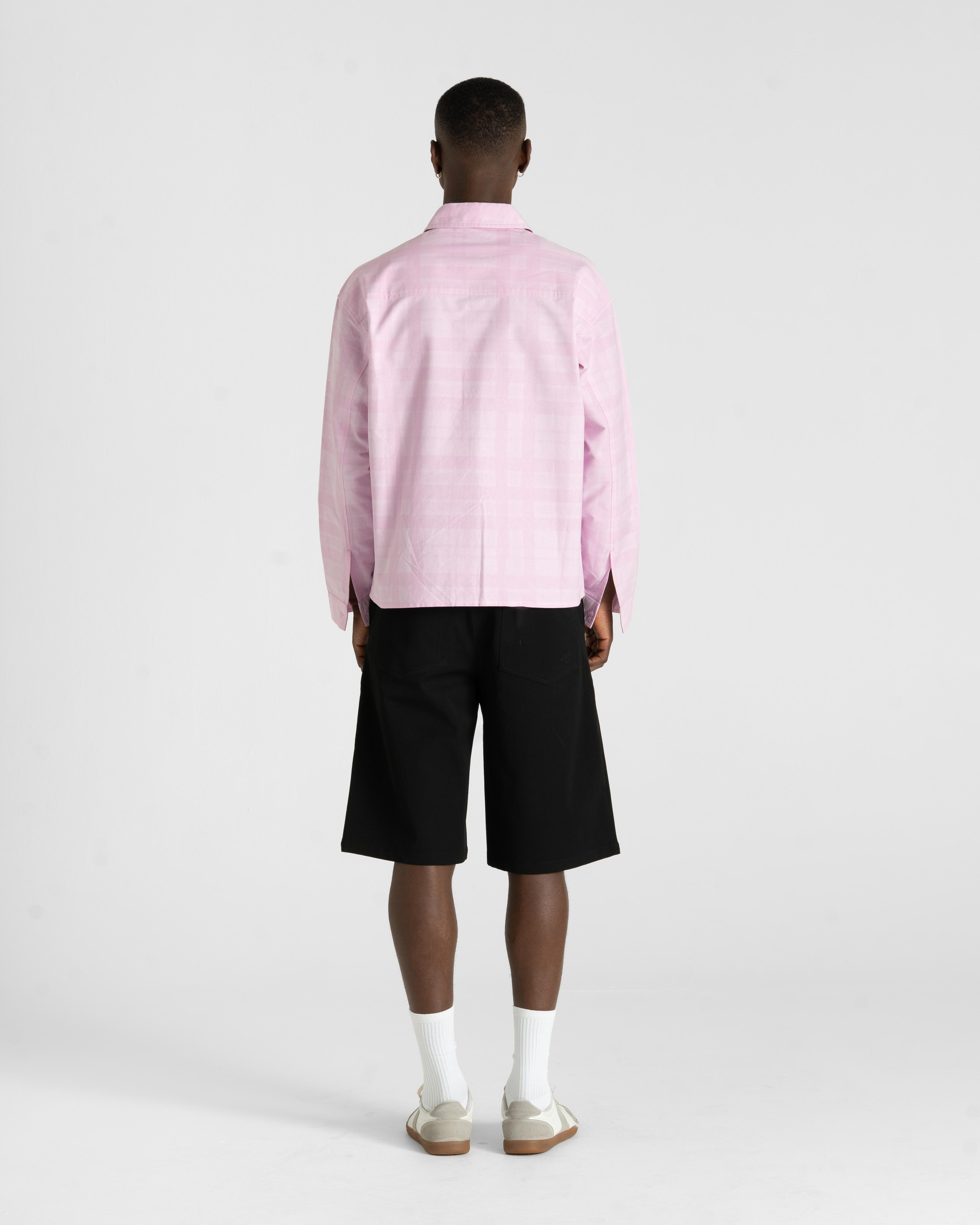 Check Summer Shirt Pink
