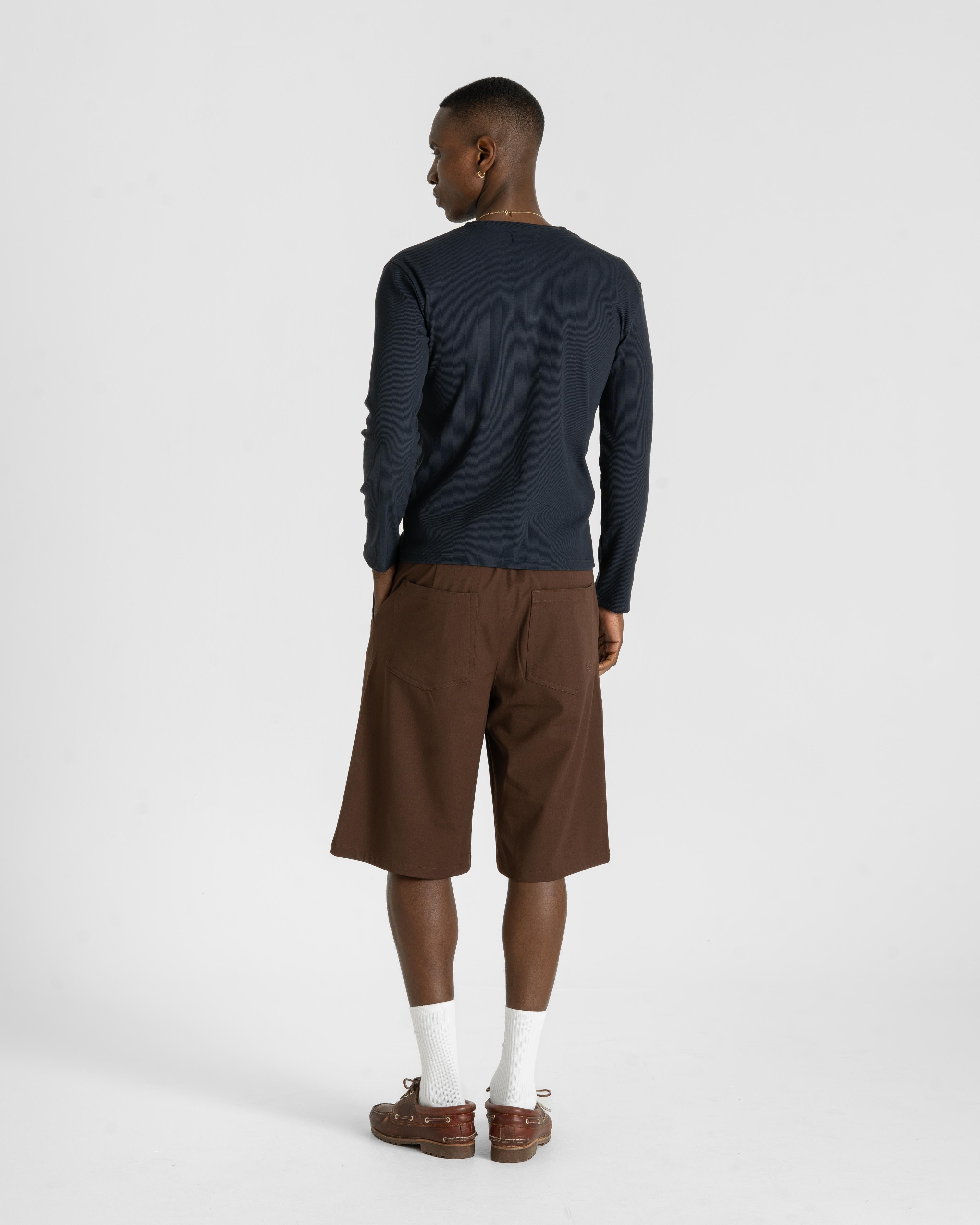 Henley Long Sleeve Navy