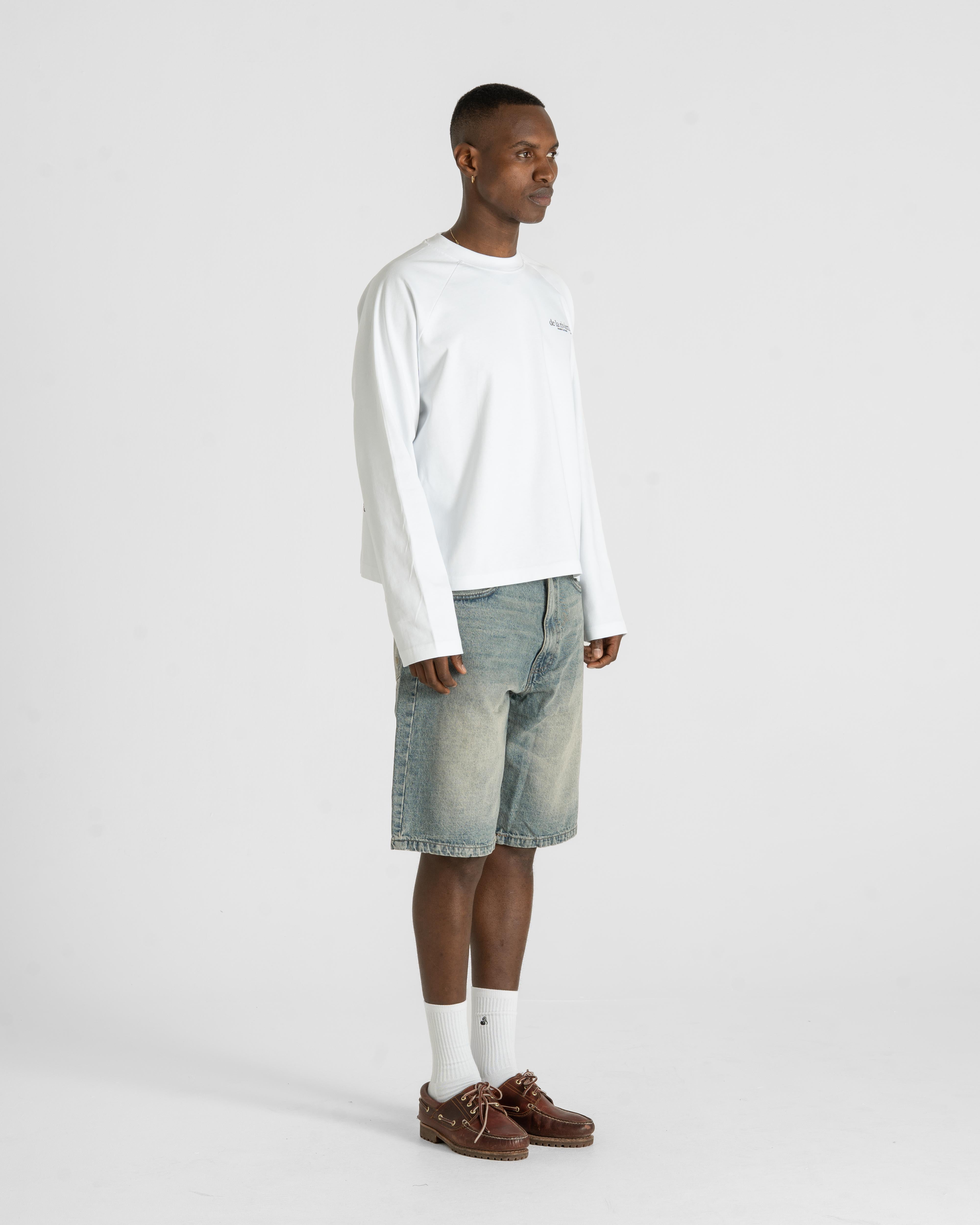 Jorts Light Blue Vintage Wash