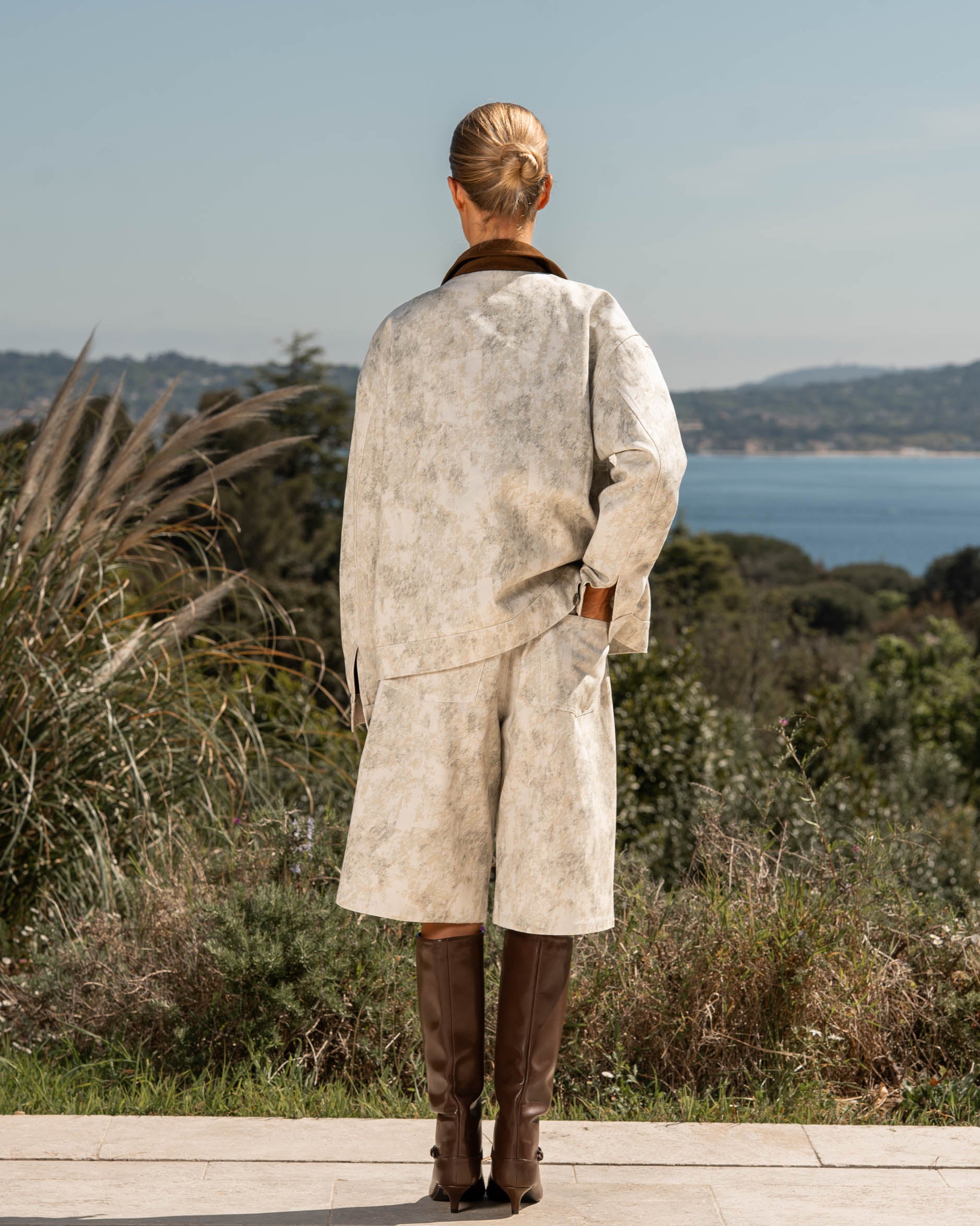 Denim Jacket Limewash Dame