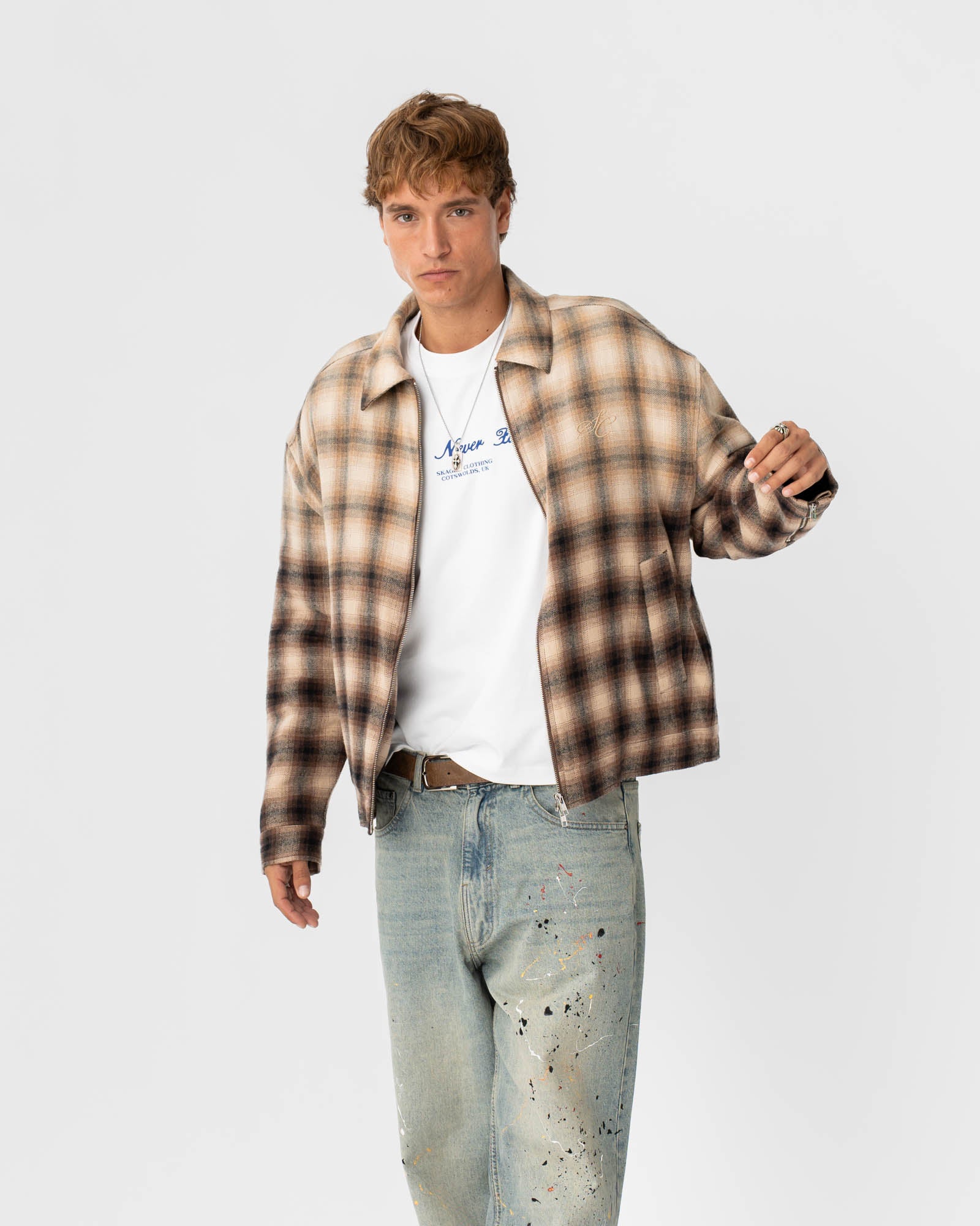 Sunfade Jacket Brown