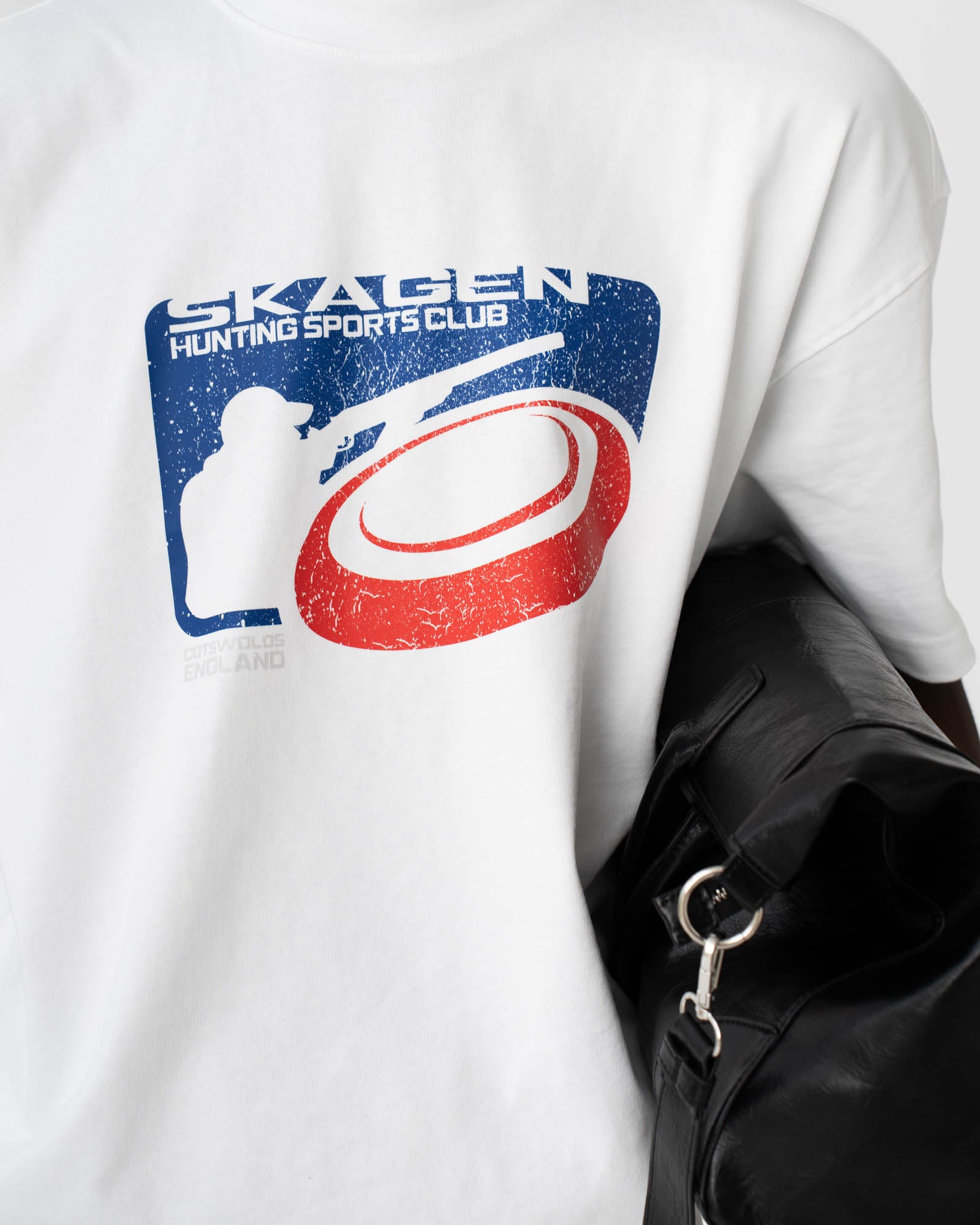 Graphic T-Shirt 'Sports Hunter' White