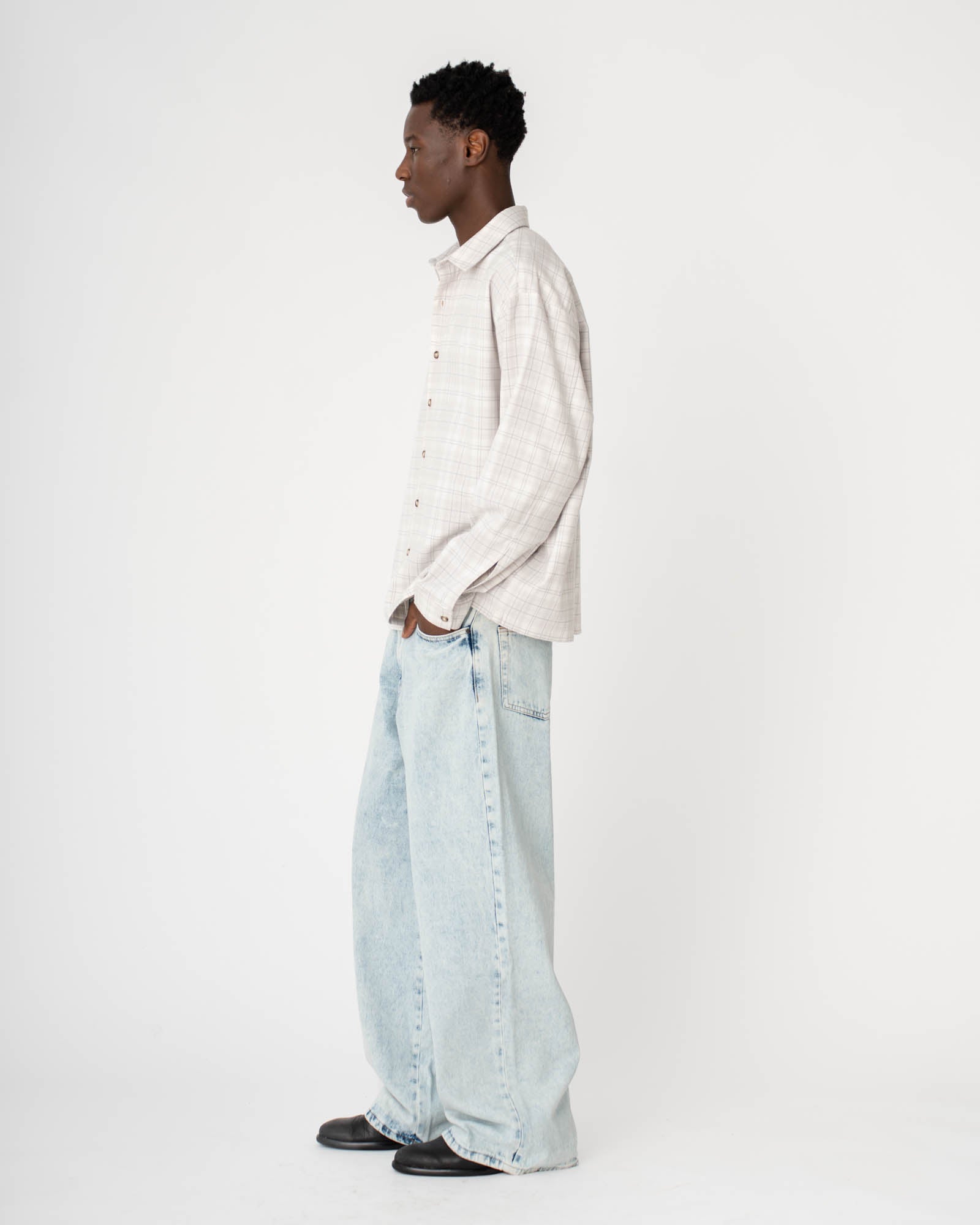 Extra baggy Denim Jeans Light blue