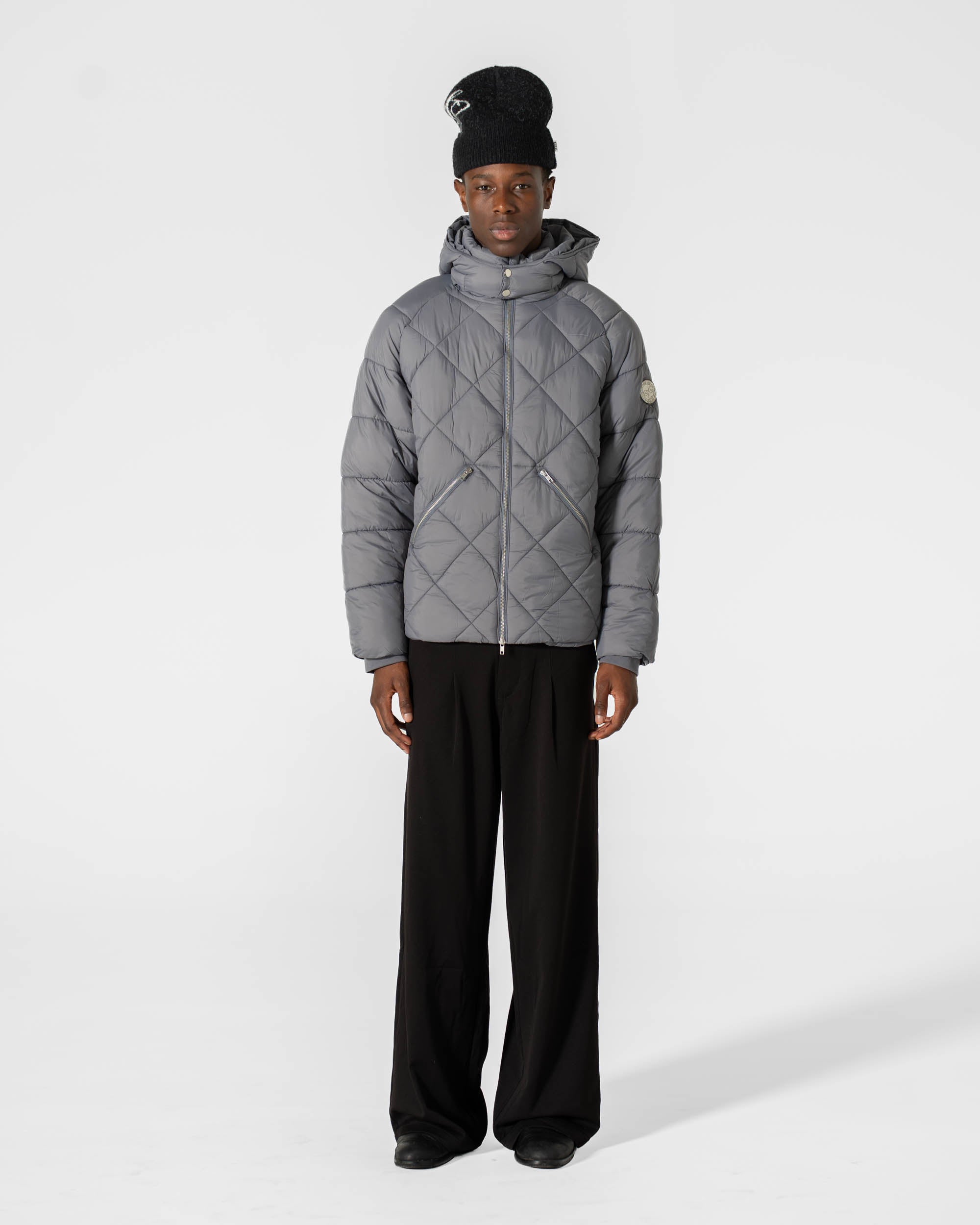 PUFFER JACKET GREY