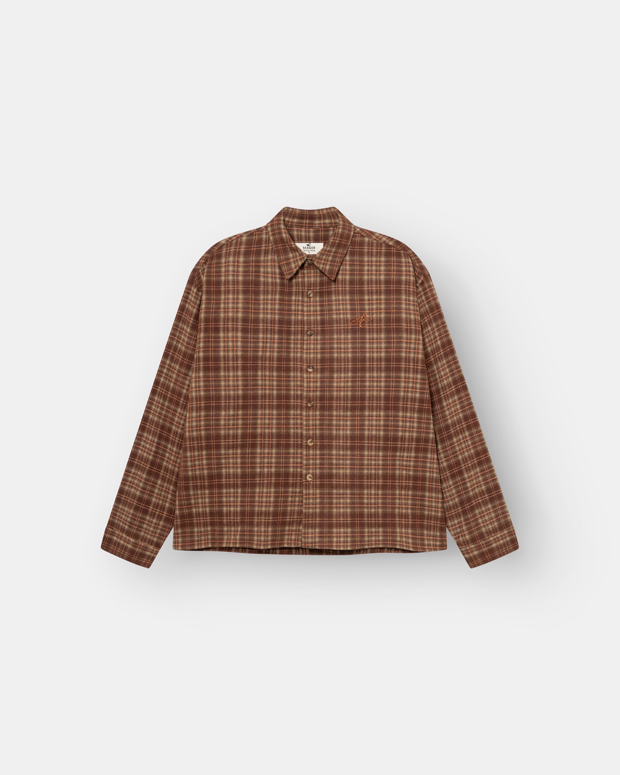 Ternet Flannel shirt bordeaux