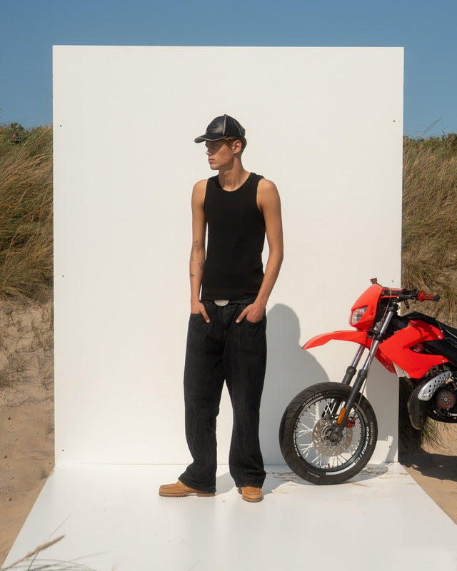 Baggy Denim Jeans Black | Skagen - clothing.dk